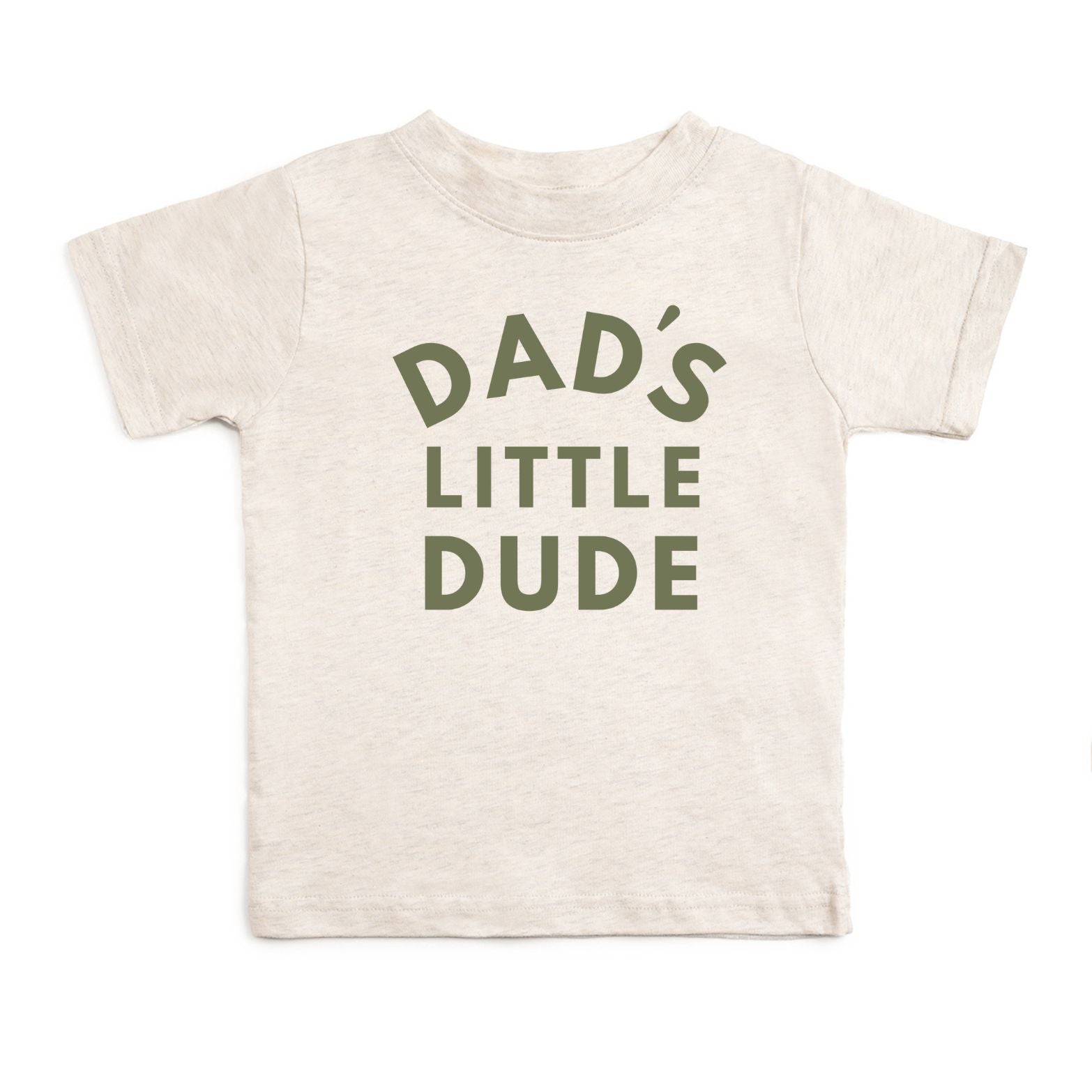 Dad's Little Dude Short Sleeve T-shirt