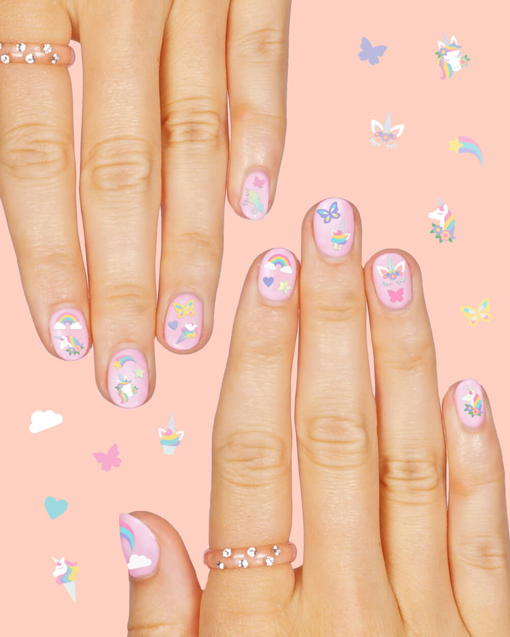 Unicorn 🦄 Nail Stickers - 524 Nail Stickers