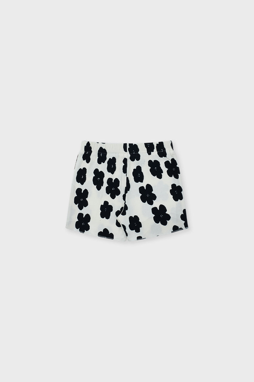 Organic Cotton Ribbed Short