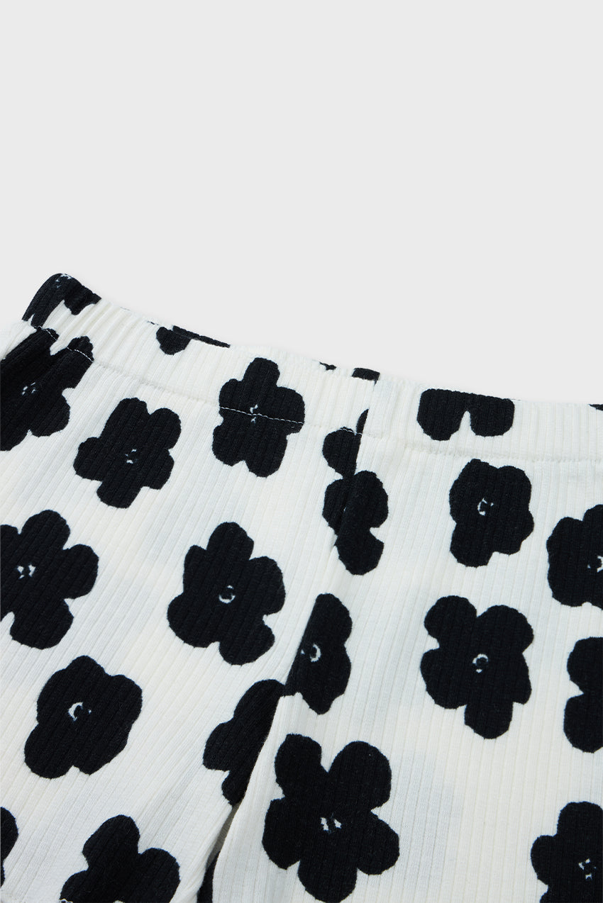 Organic Cotton Ribbed Short