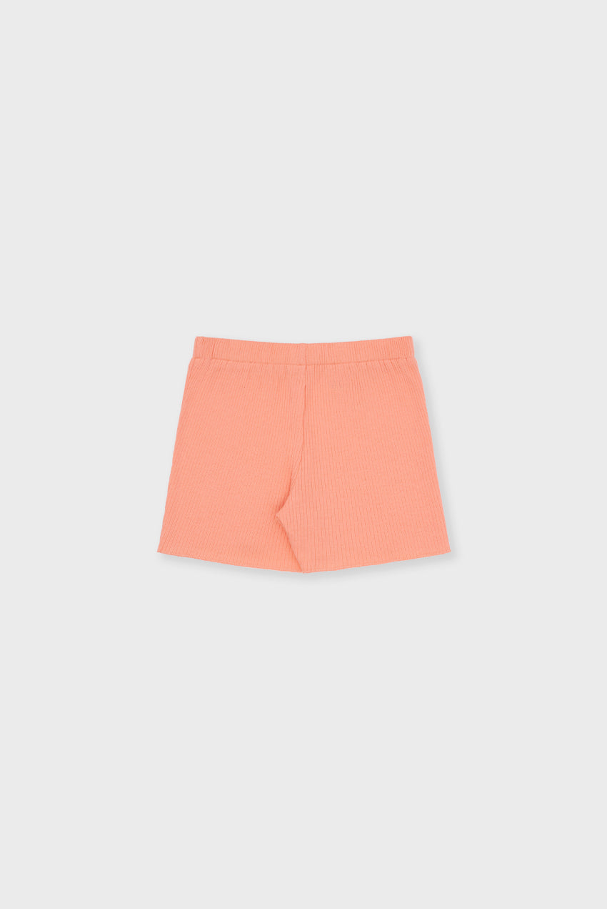 Organic Cotton Ribbed Short
