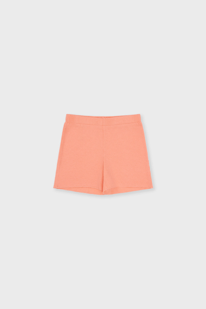 Organic Cotton Ribbed Short