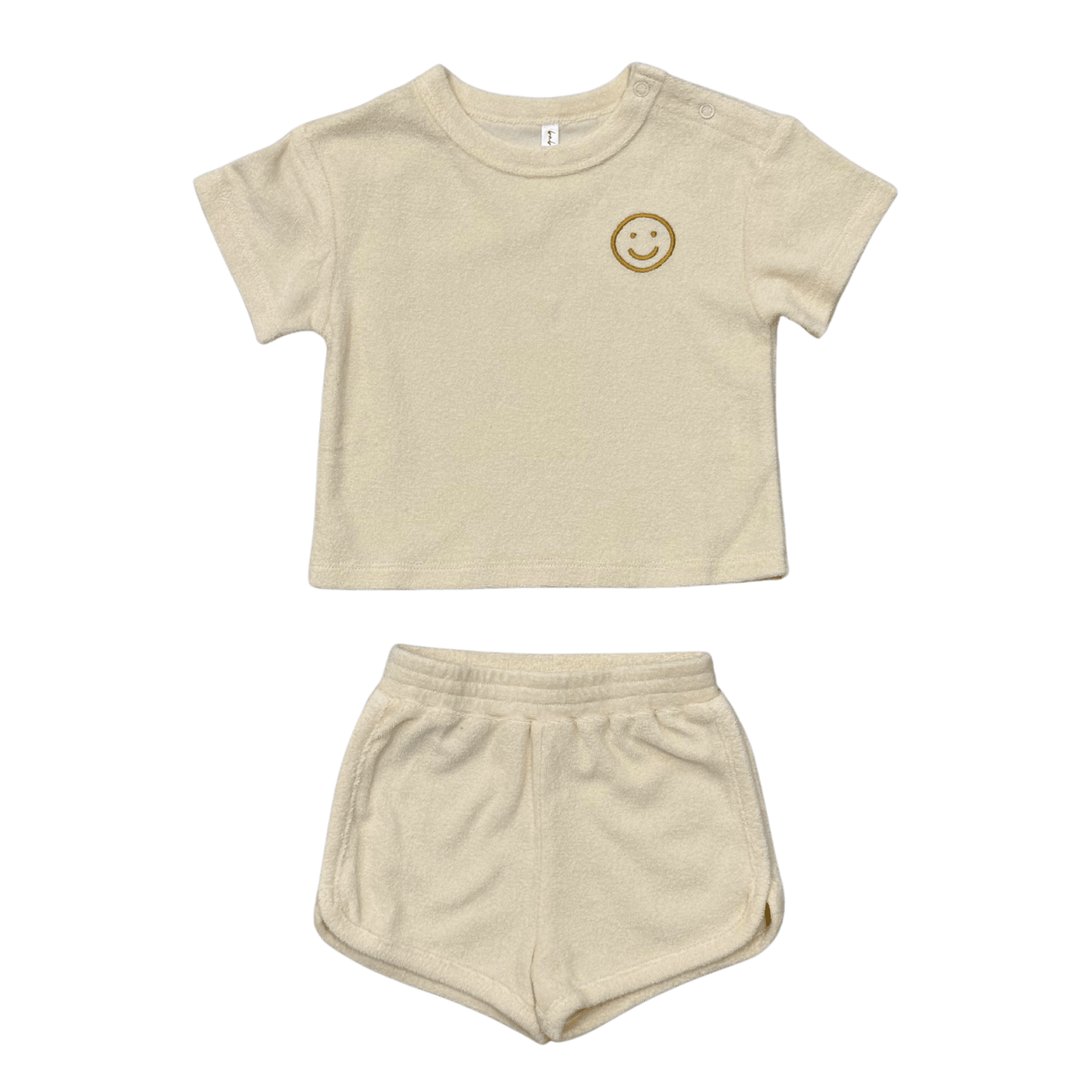 Short Sleeve Cotton Terry Set