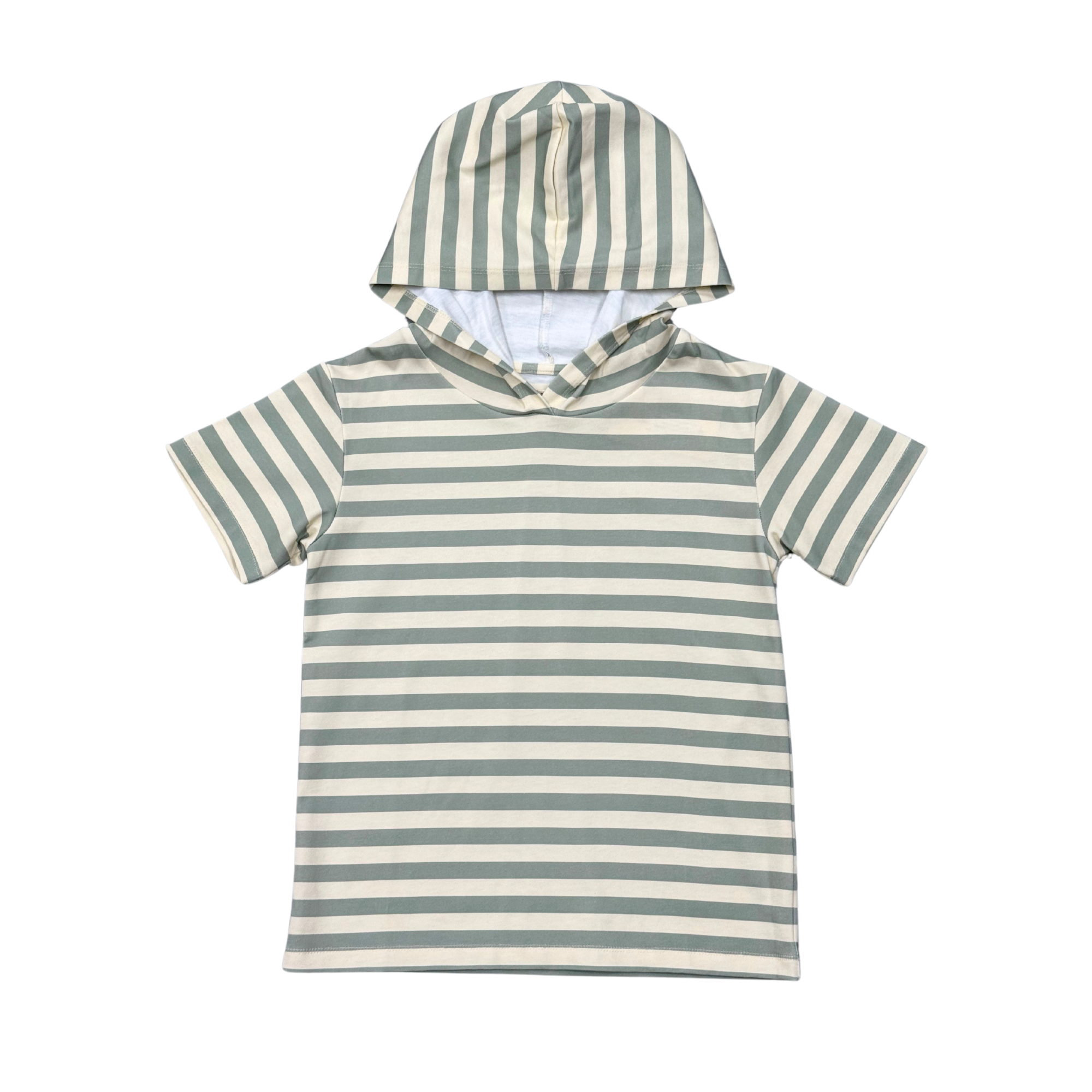 Short Sleeve Hoodie Pullover