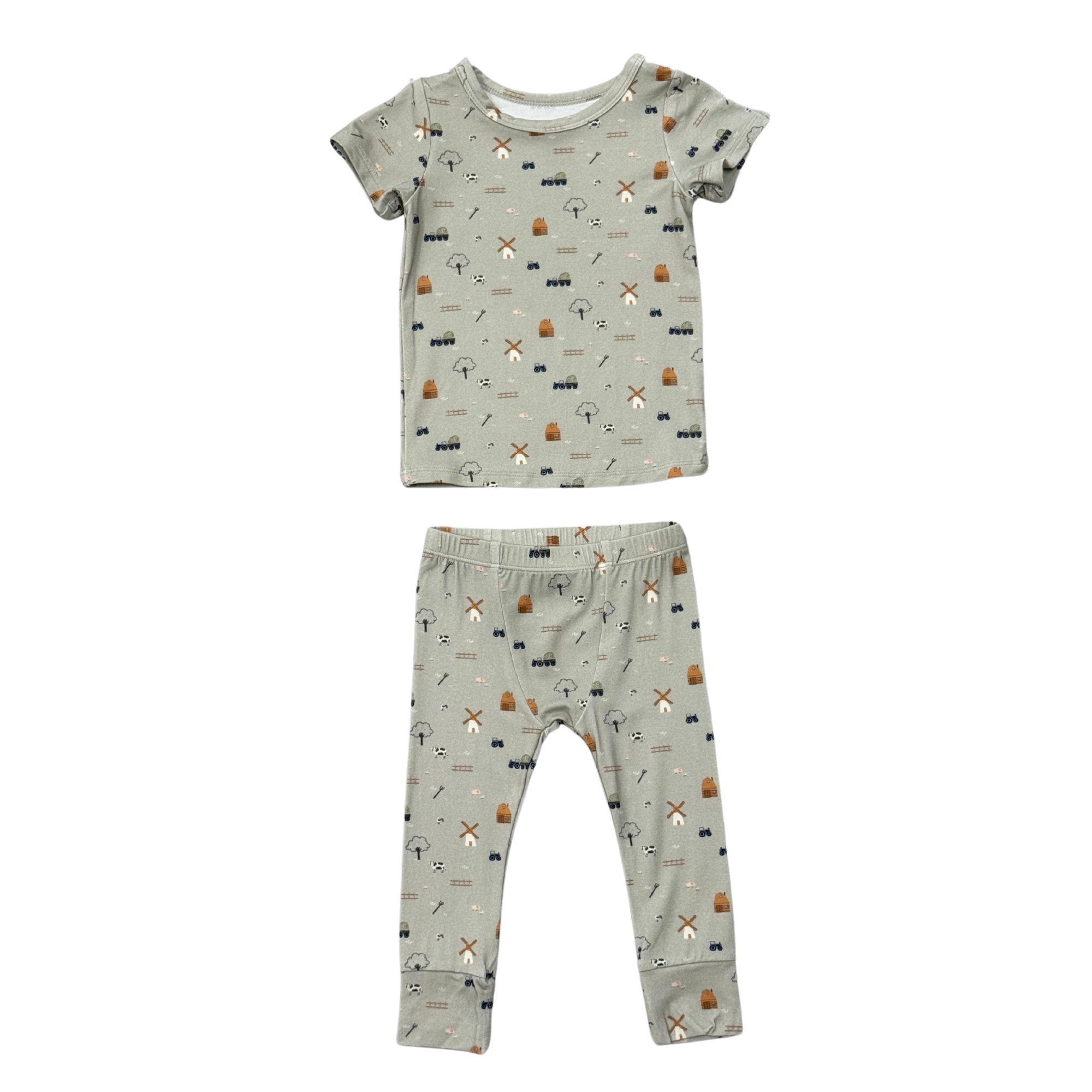 Short Sleeve Lounge Set