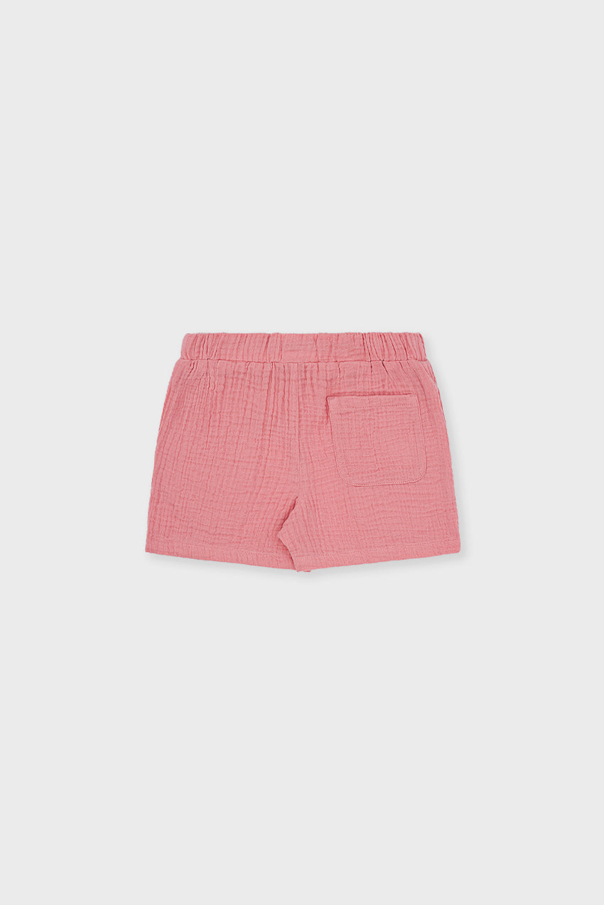 Organic Cotton Waffle Short