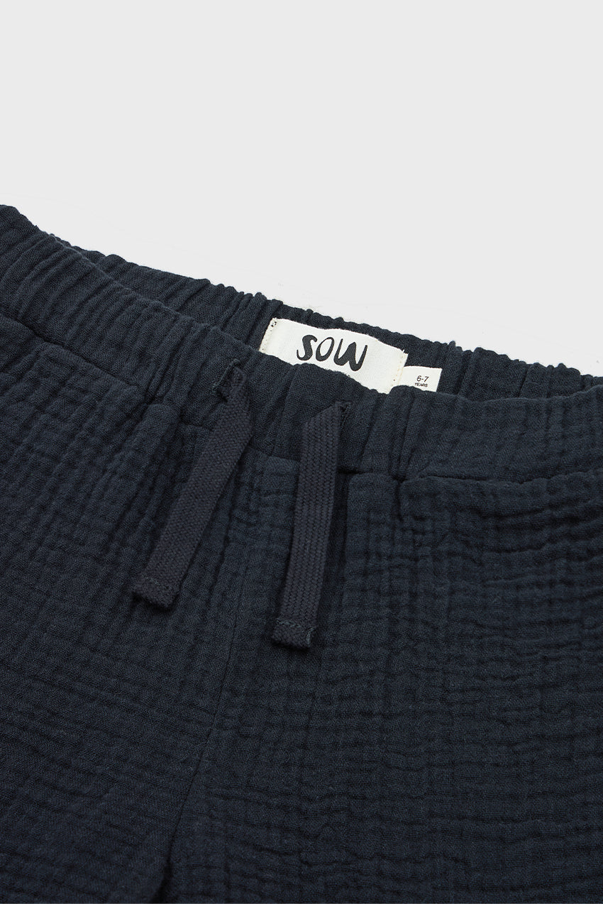 Organic Cotton Waffle Short