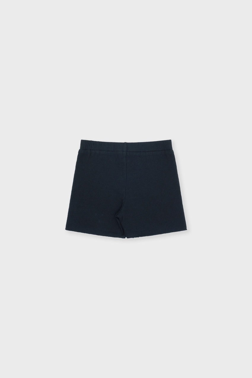Organic Cotton Ribbed Short