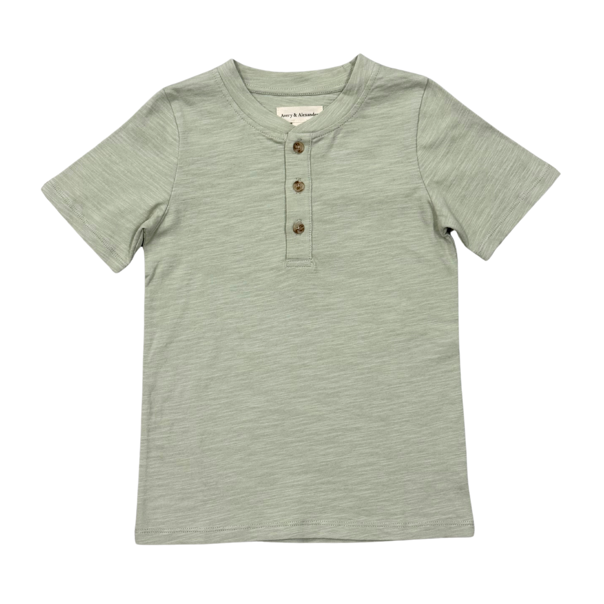 Short Sleeve Henley Shirt