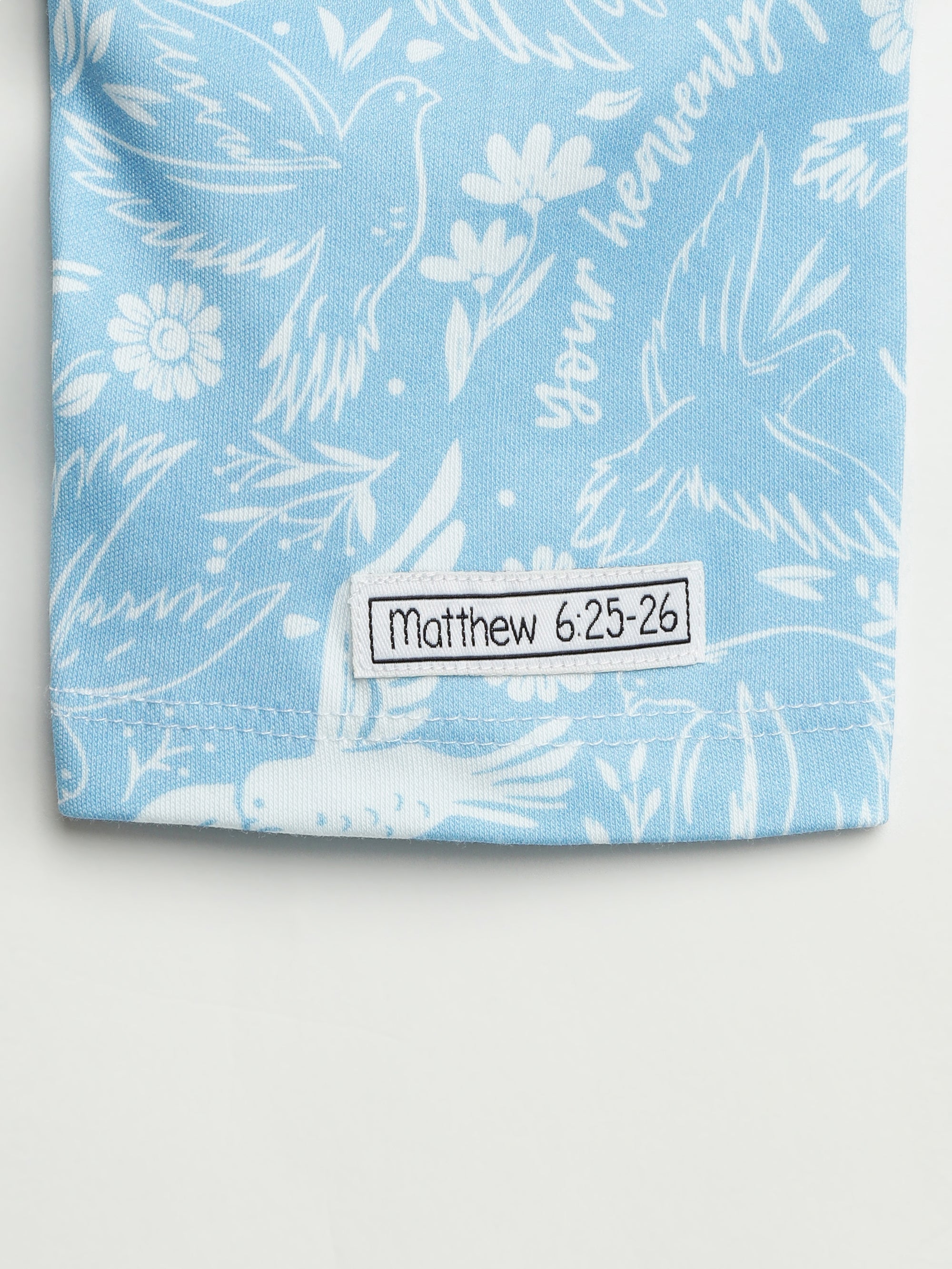 Birds Of The Air Shorts Set Cotton