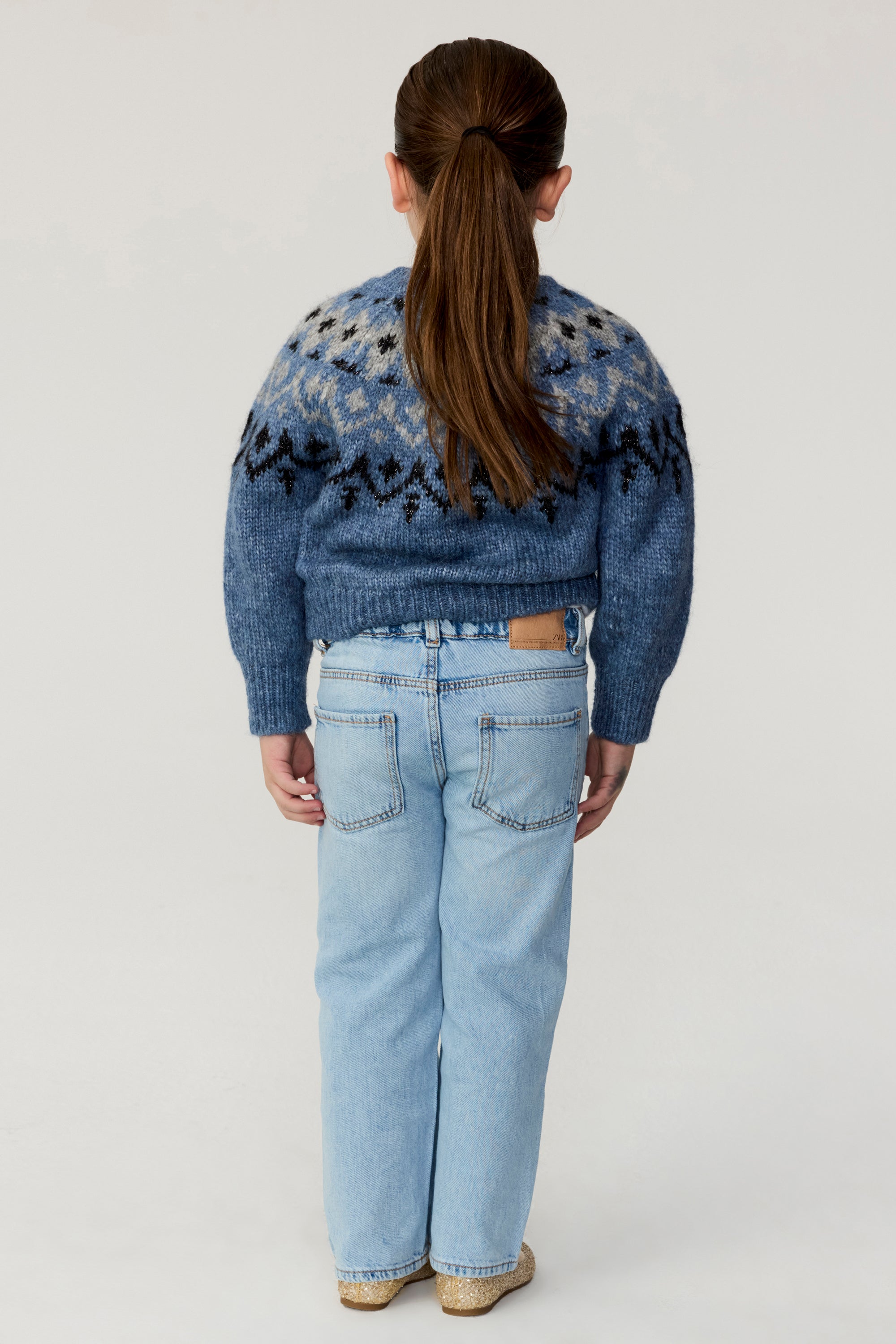 Dakota Girls Fair Isle Cardigan