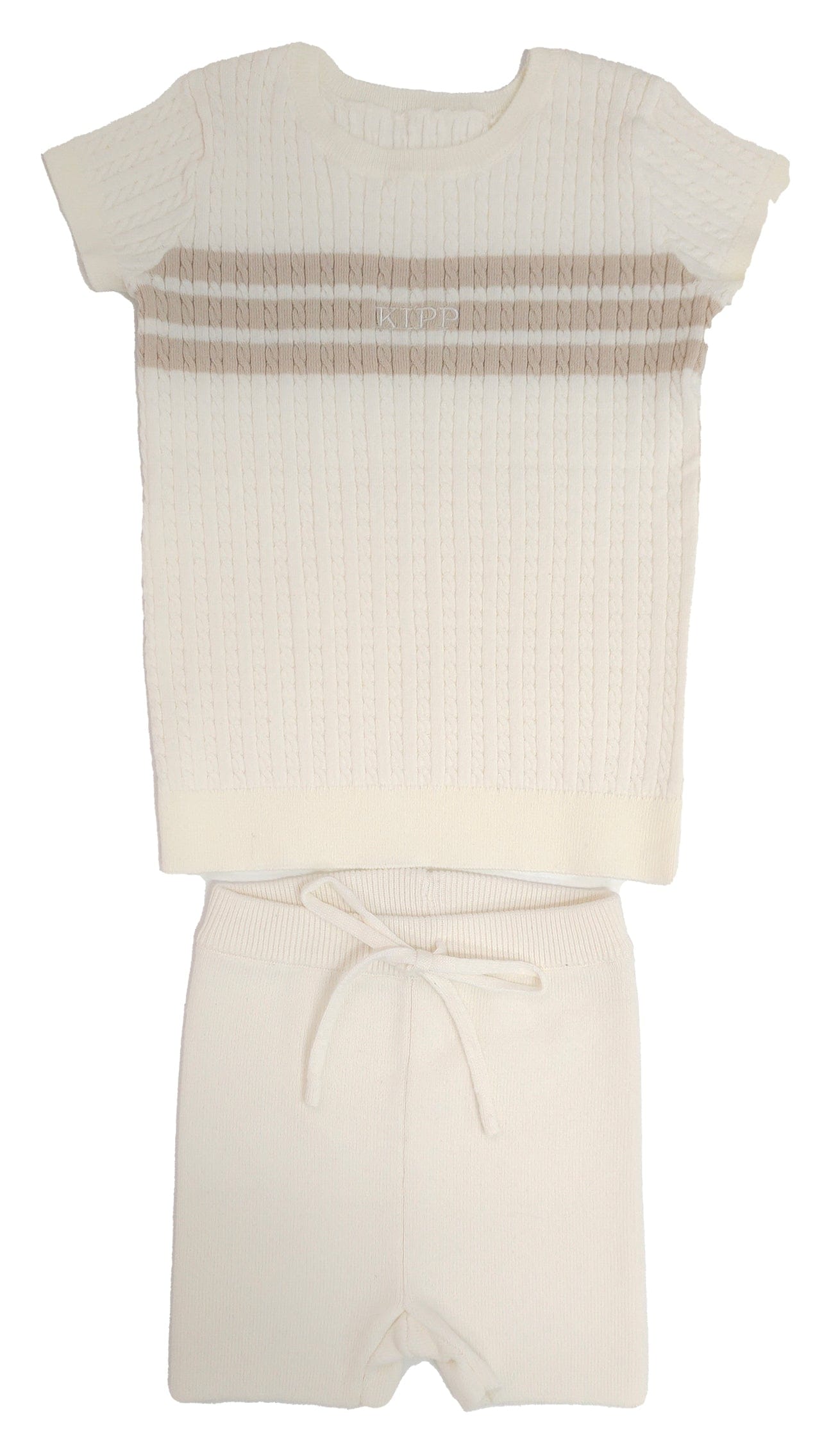 Alex Knit Set - White