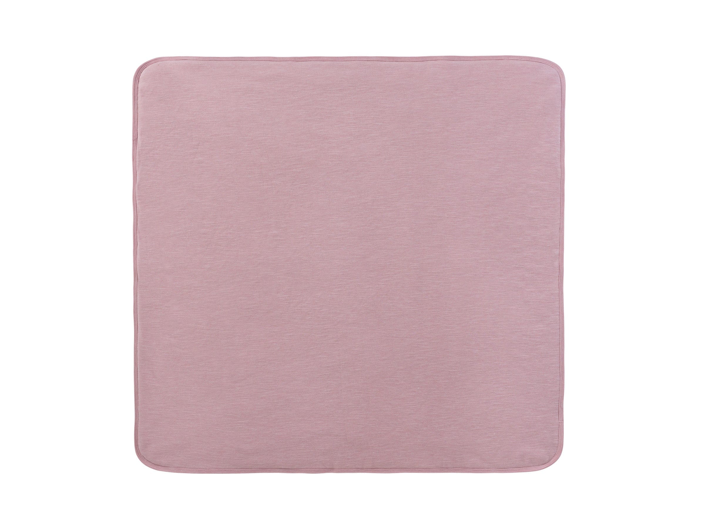 Knitted Padded Blanket - Pink