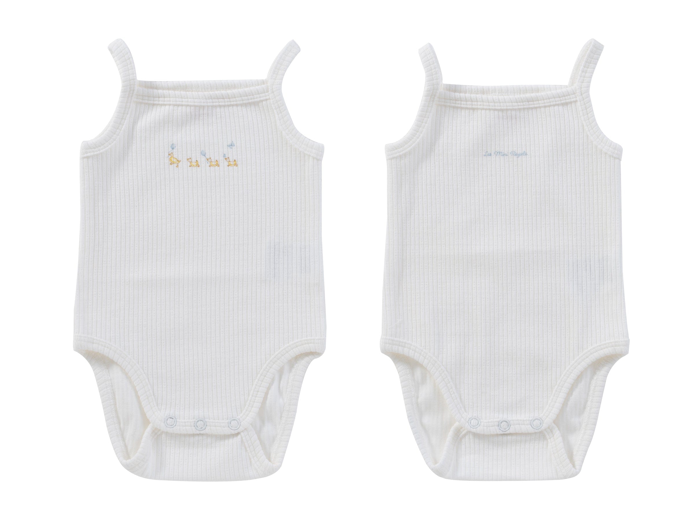 Mini Royals Onesie Set Of 2 - Blue
