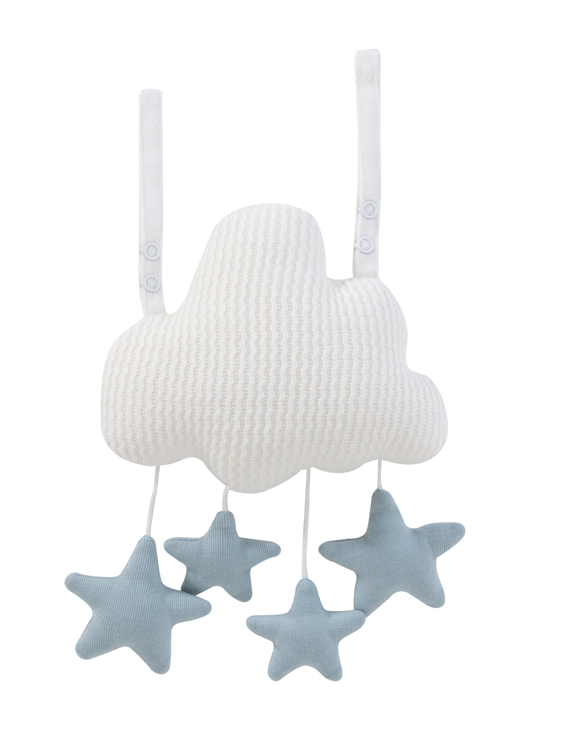 Starlight Plush Rattle Toy - Blue