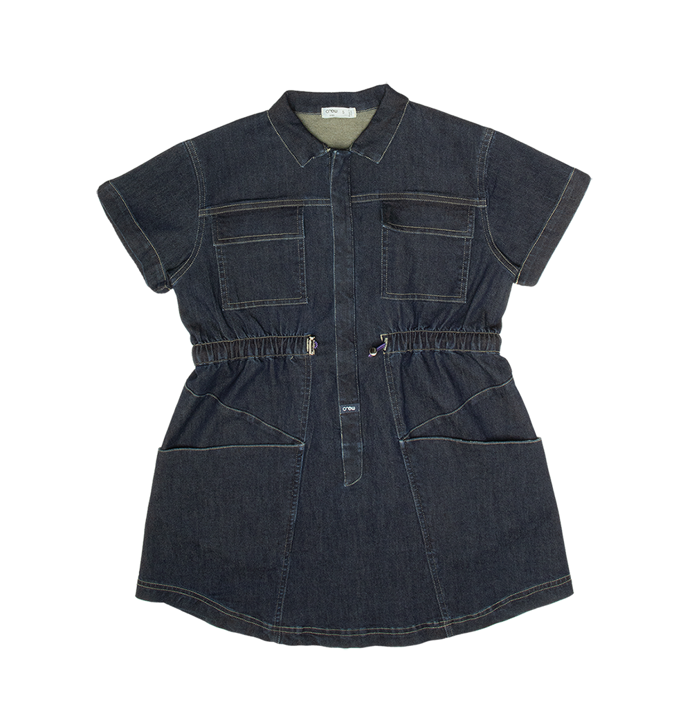 Riley Dress - Blue