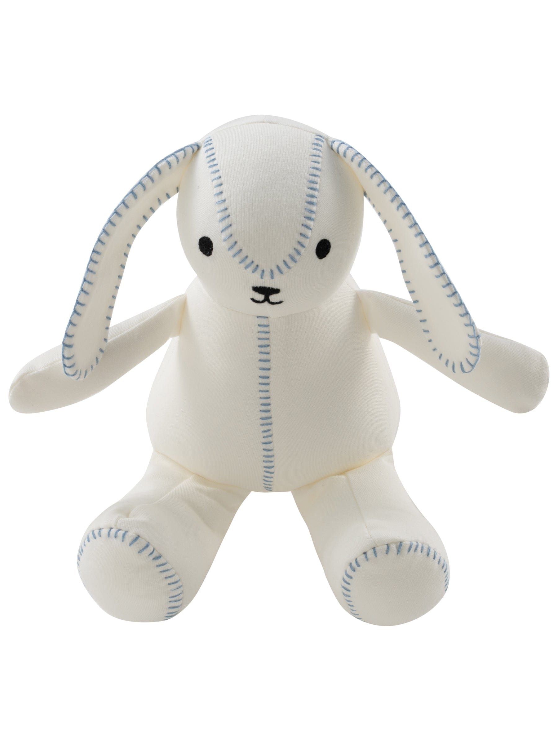 Toile Bunny In A Box - Blue