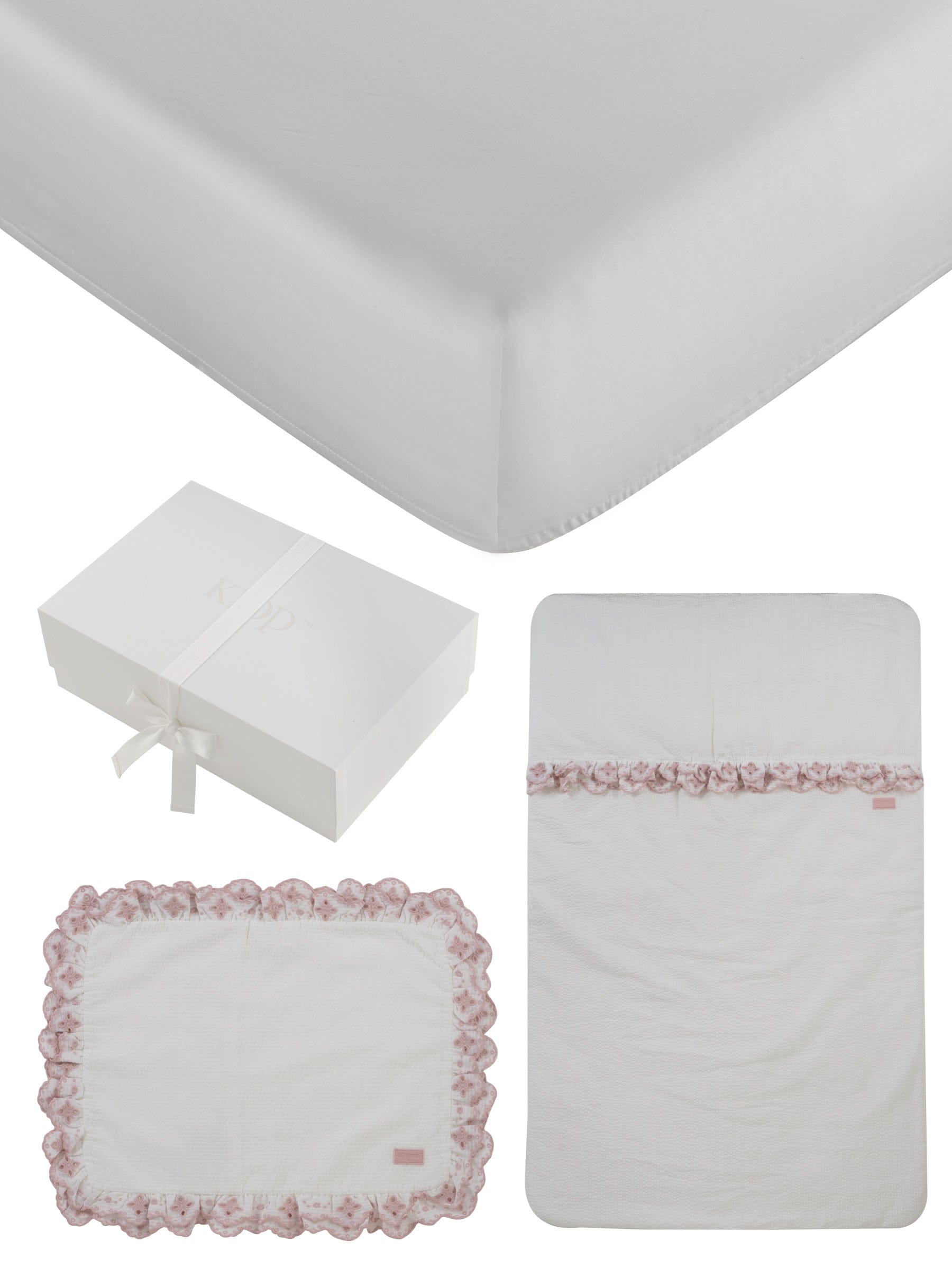Enfant Mini Crib Set - Pink