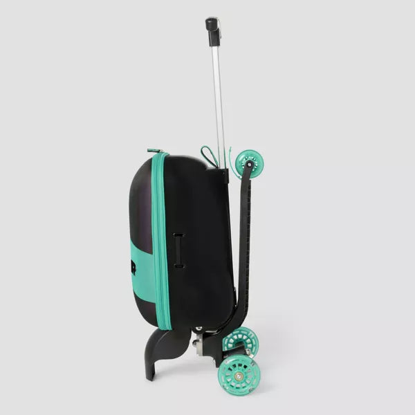 Green Kids Scooter Suitcase
