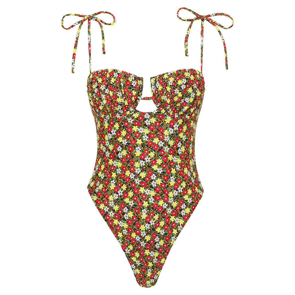 Sienna Floral Petal One-piece