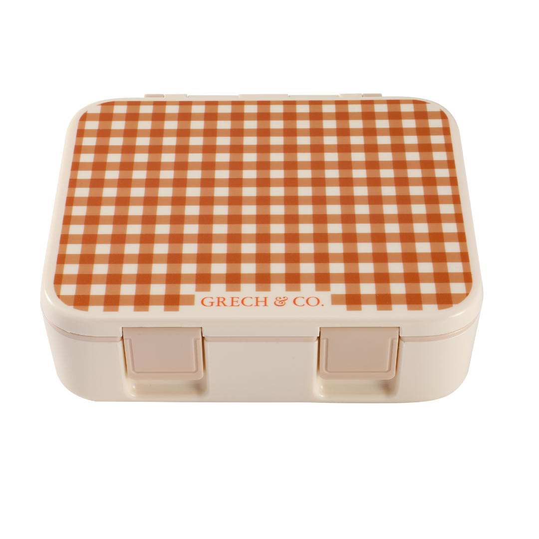 3 Compartment Leakproof Lunchbox | Sienna Gingham