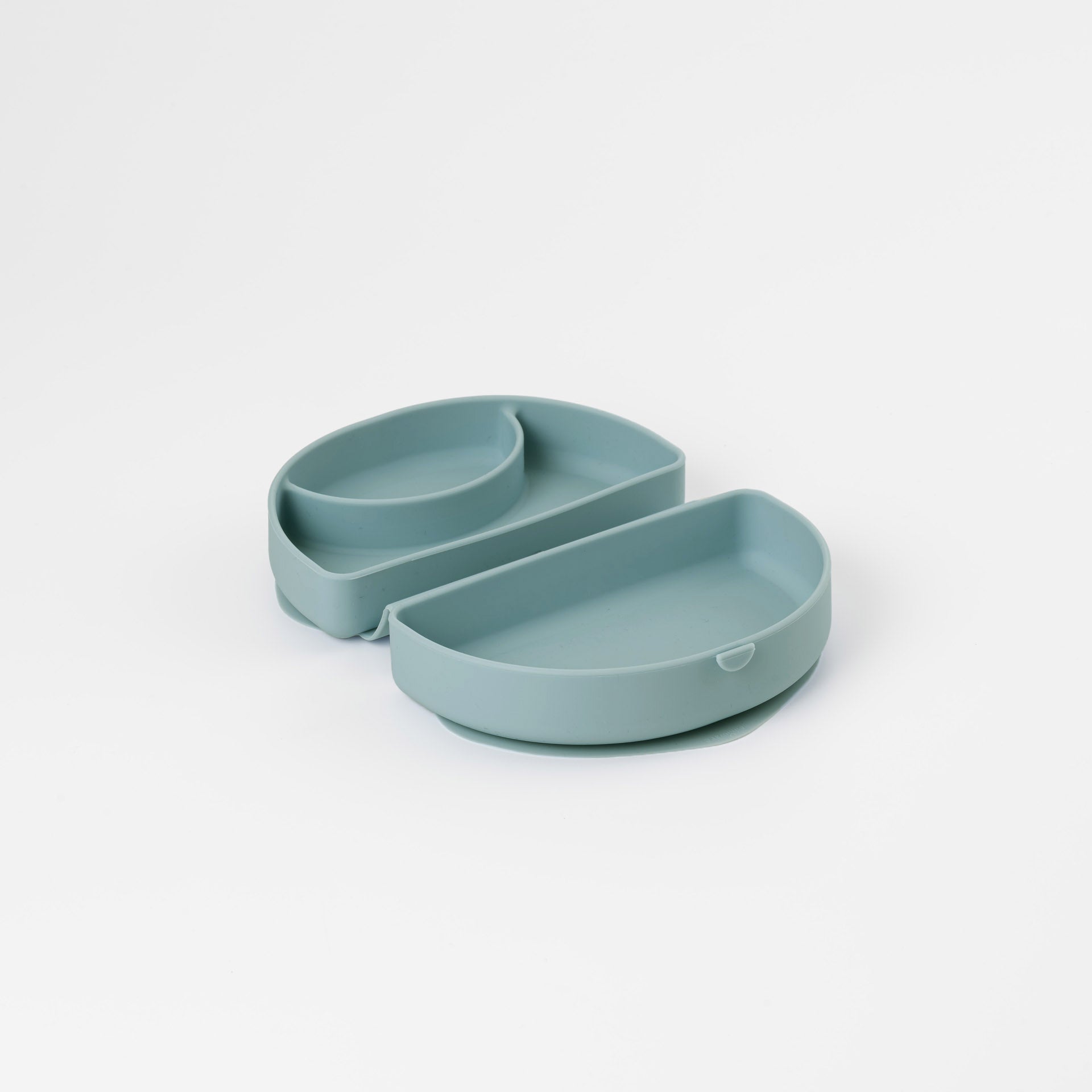 Silifold: Compact Children's Portable Plate - Eucalyptus