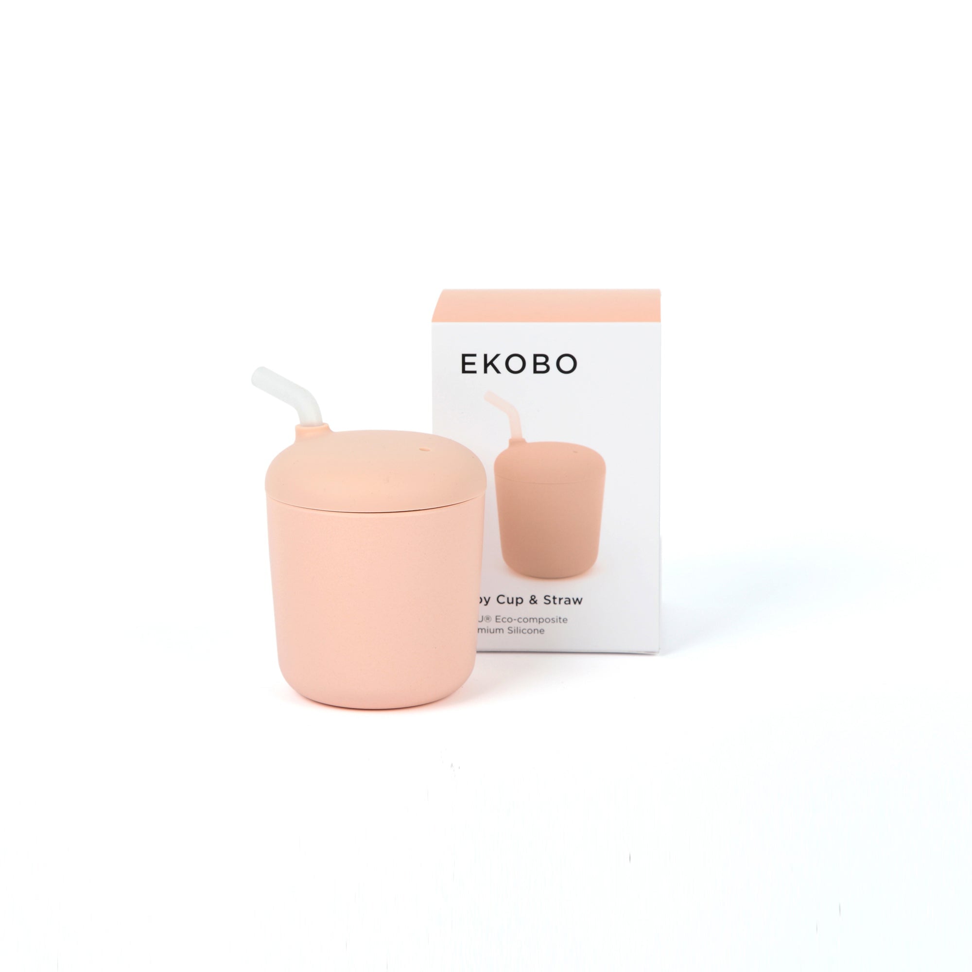 Sippy Cup With Straw - Blush