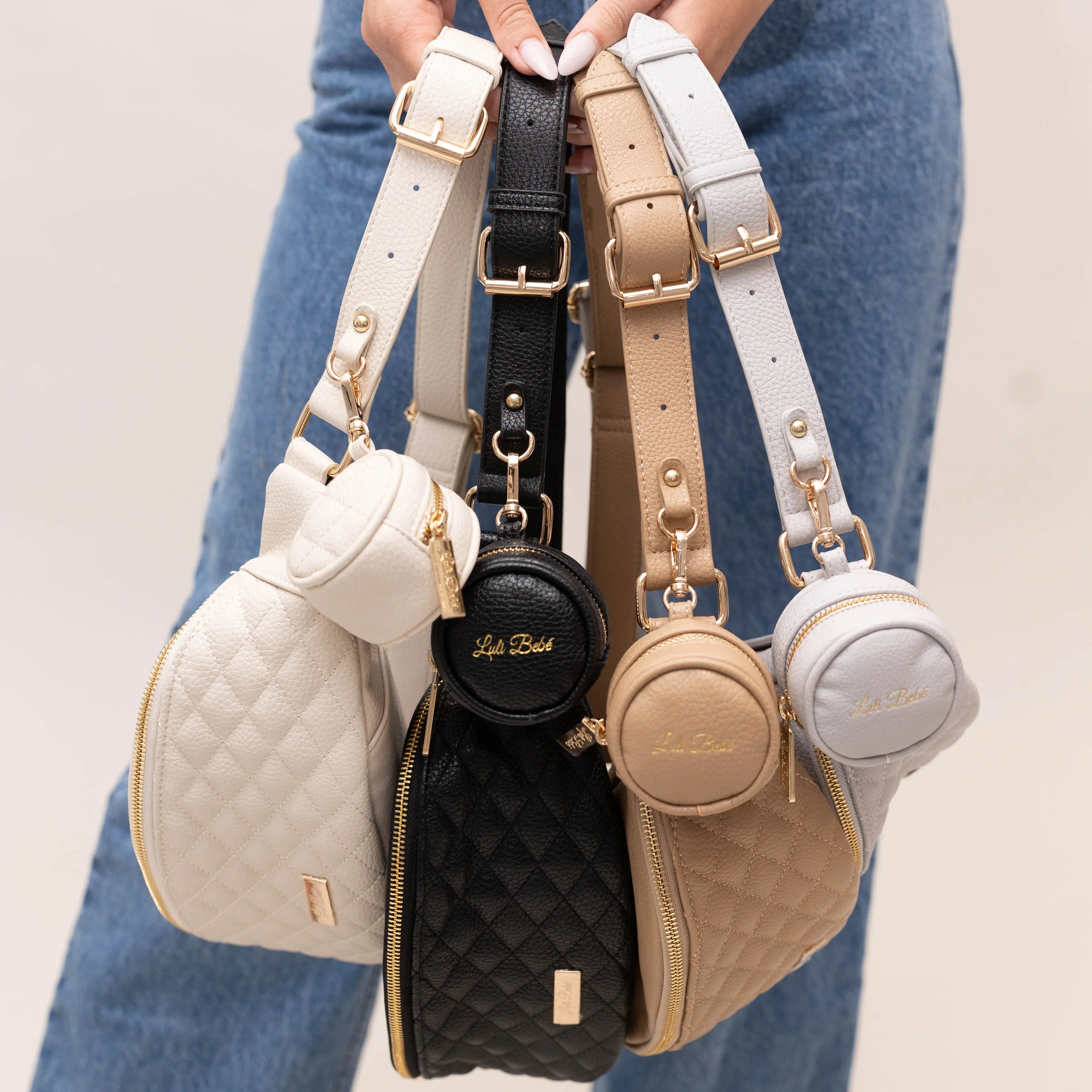 Monaco Sling Bag | Pearl White