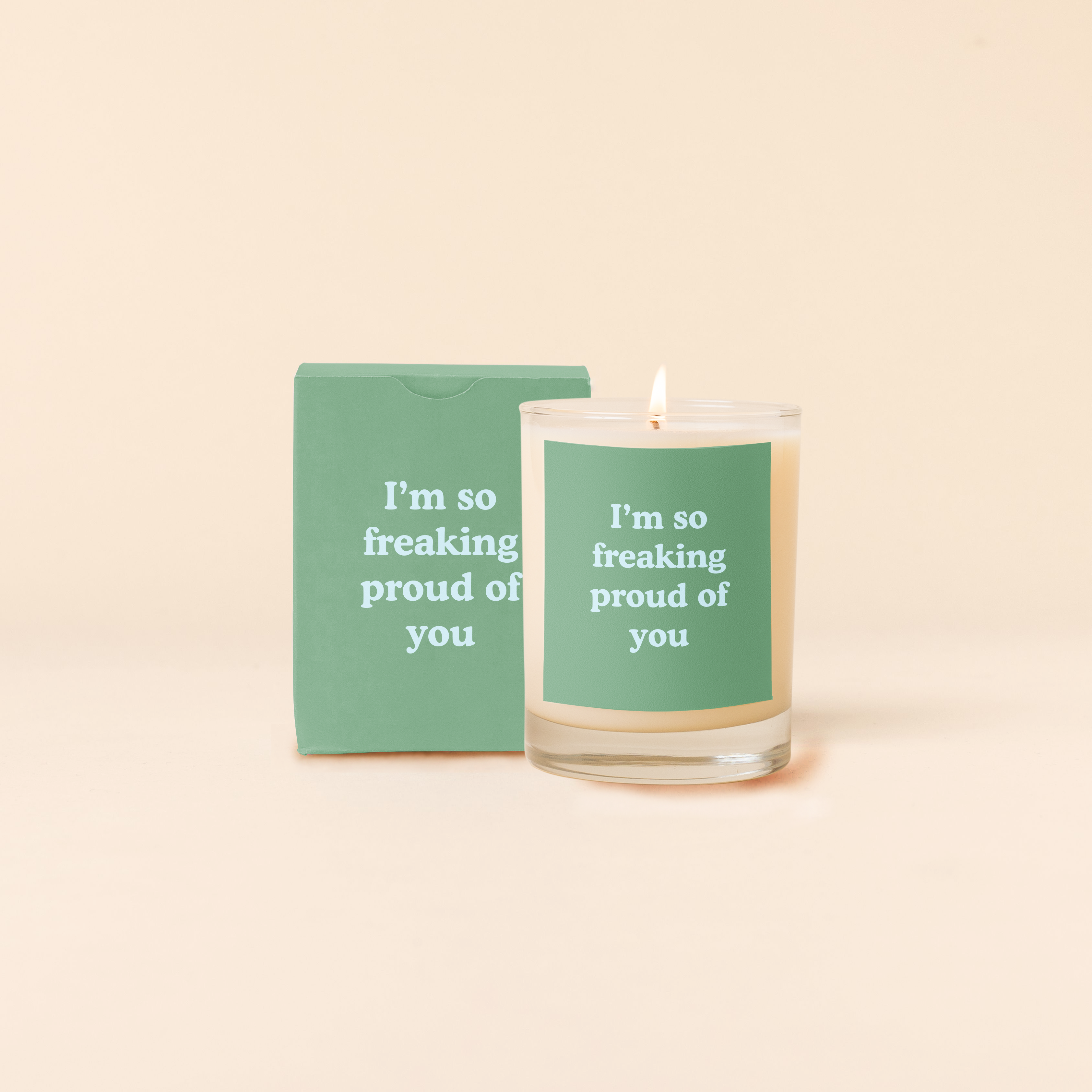 Candle Rocks Glass - Yippie