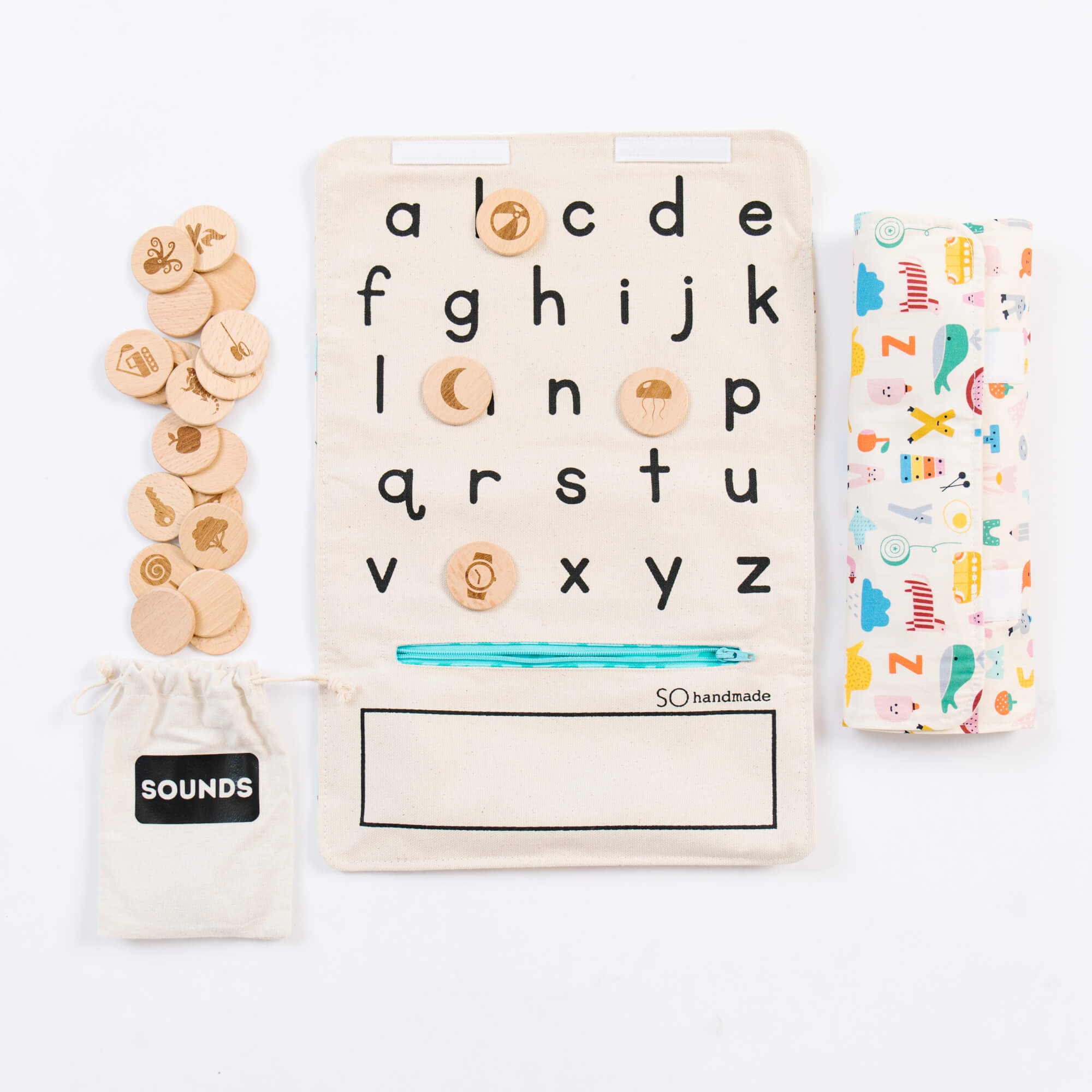 Alphabet Learning Toy: Montessori Letters Matching Game