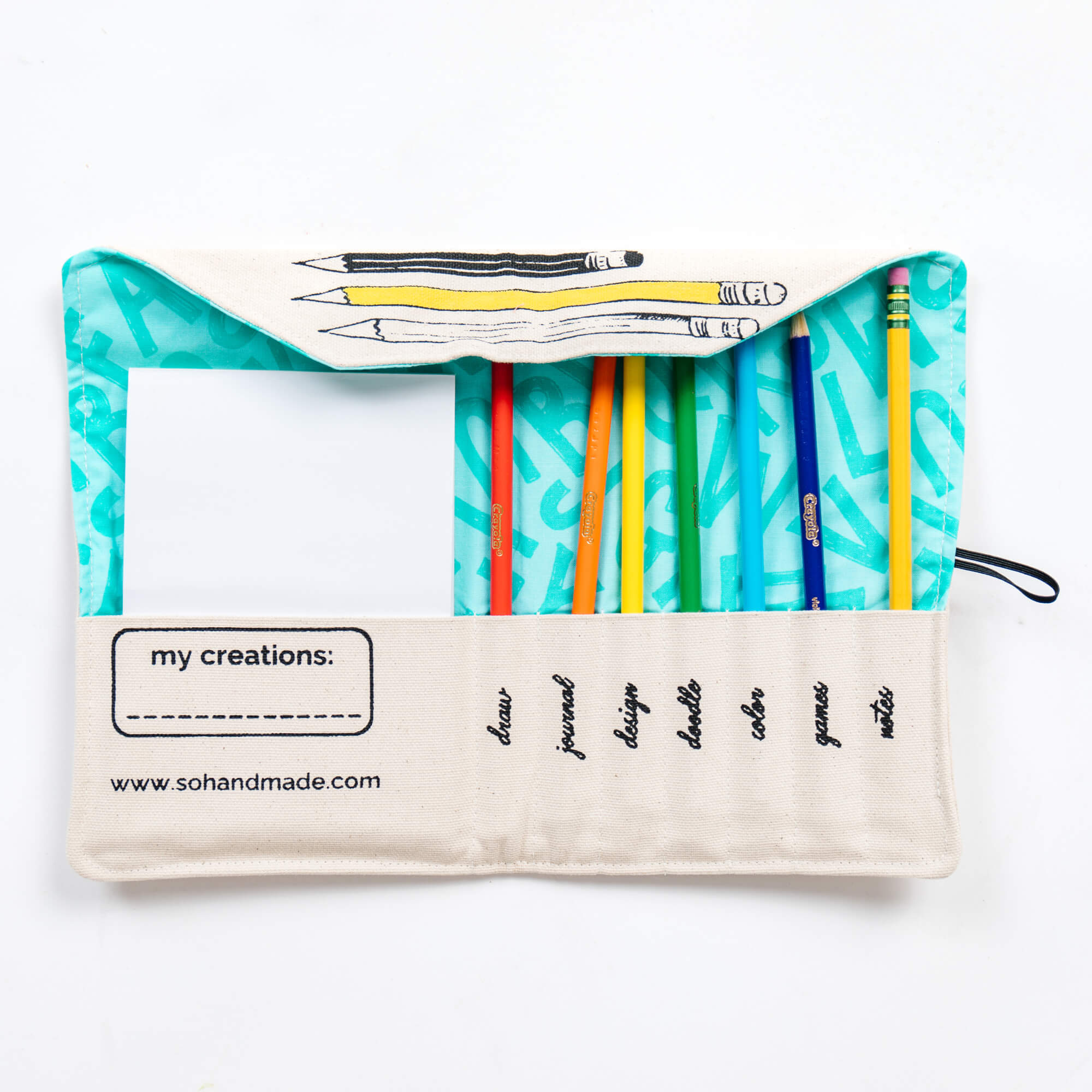 Travel Pencil Case: "my Daughter Loved It, Beautiful Design"