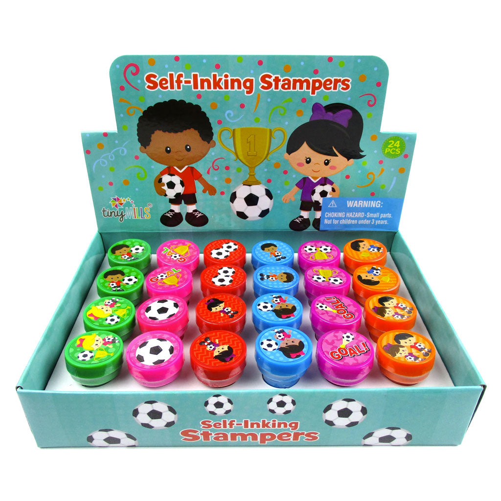 Soccer Stampers For Kids - 24 Pcs