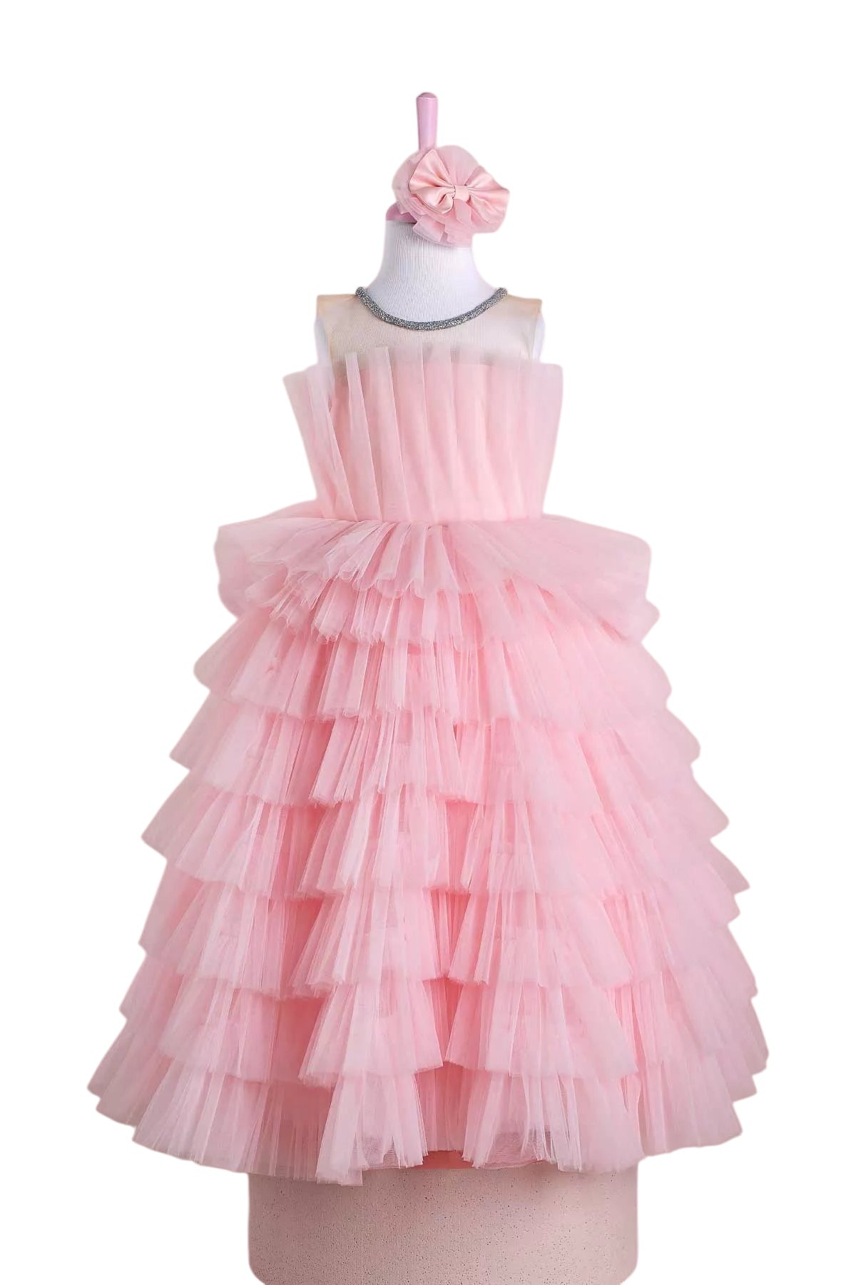 Sofia Pink Party Dress