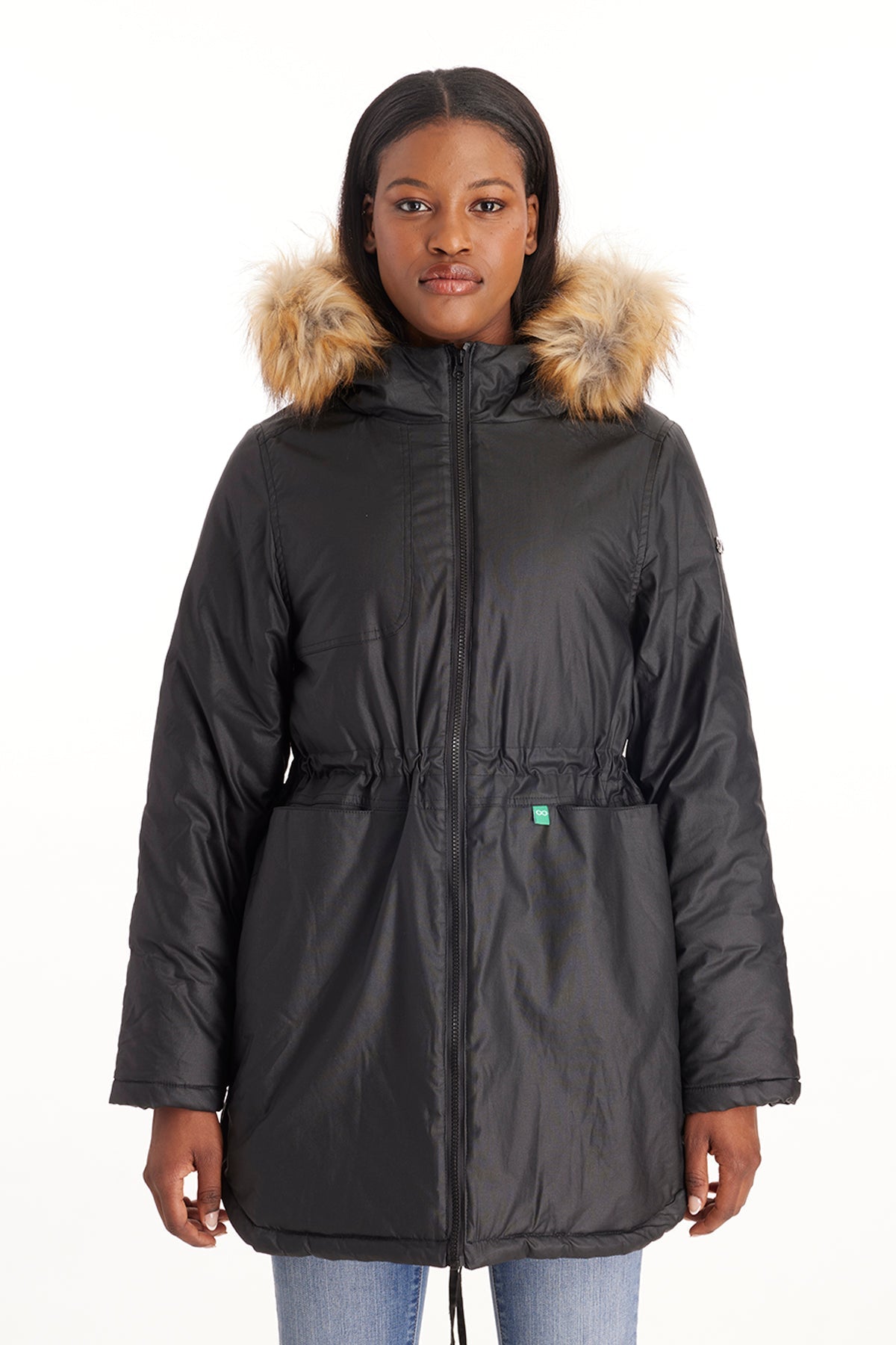 Sofia Waxed Shell 3 In 1 Maternity Parka