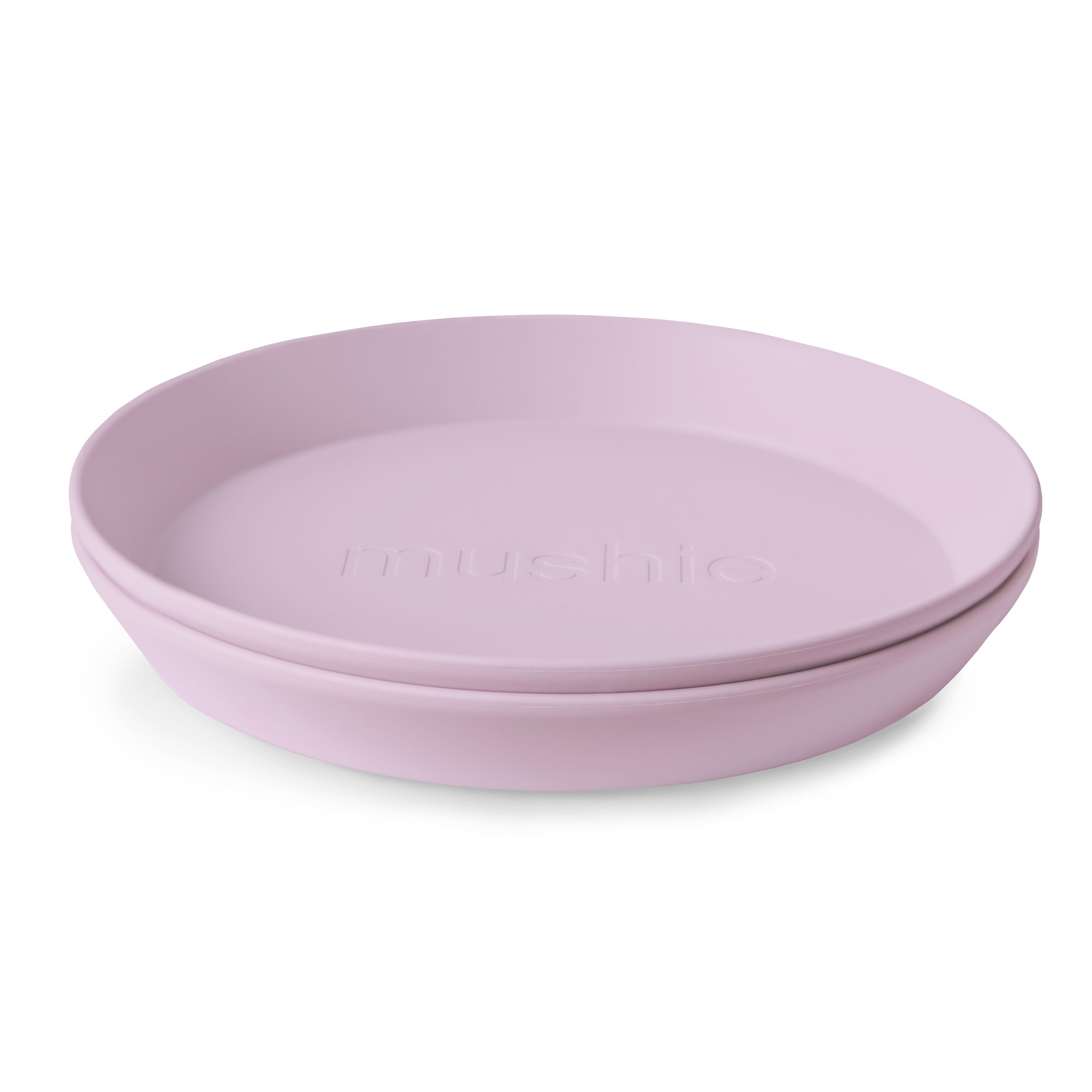 Round Dinnerware Plates, Set Of 2