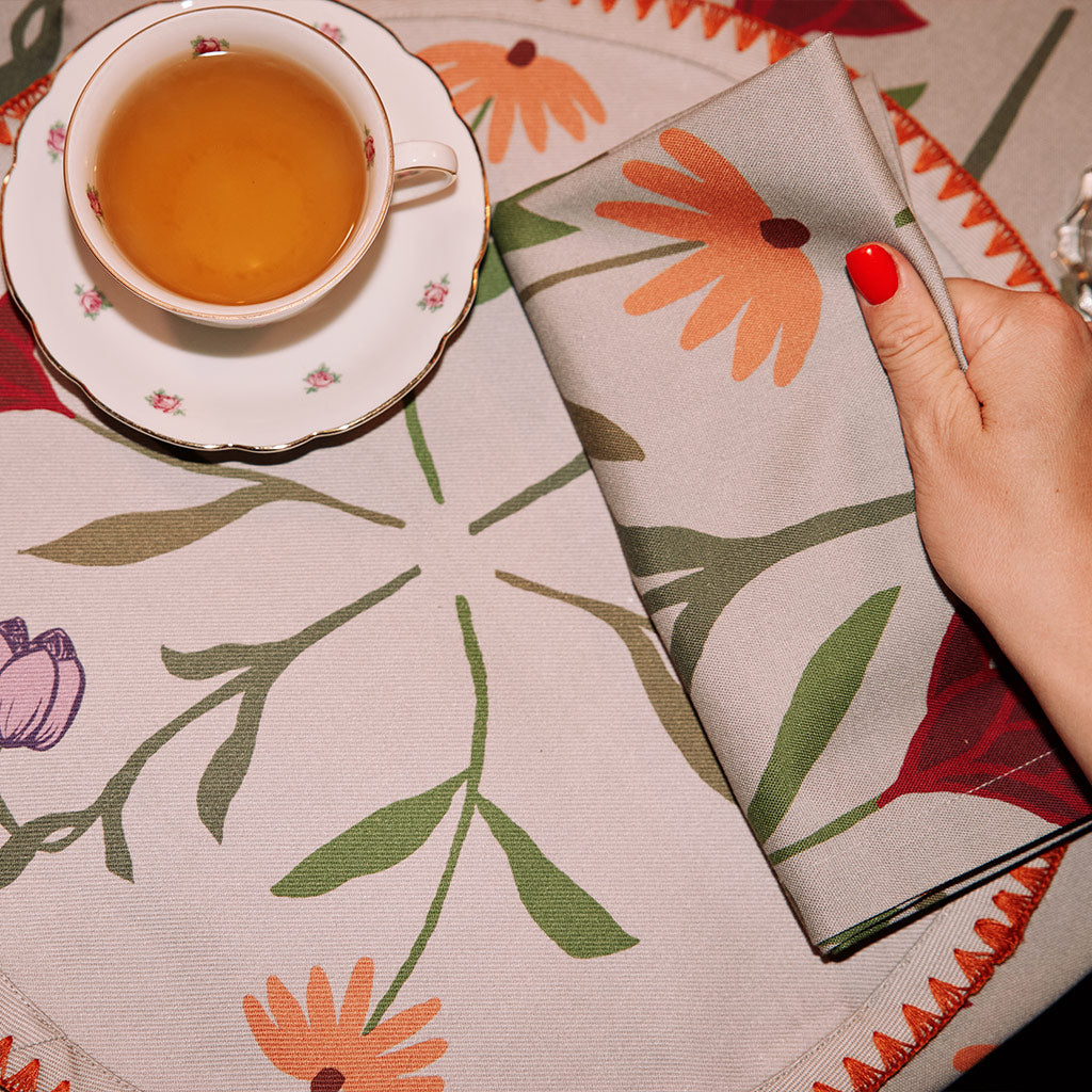6 Napkins Picnic On The Meadow