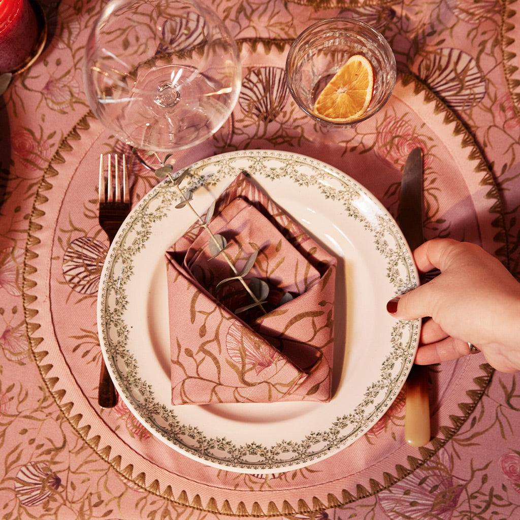 6 Napkins Mussels From Brussels