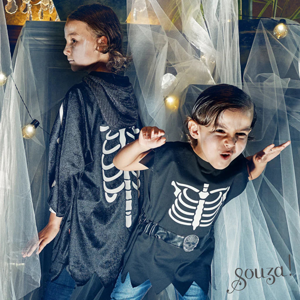 Casper Halloween Costume Tunic For Kids - Carnival & Festive Use (2 Sizes)