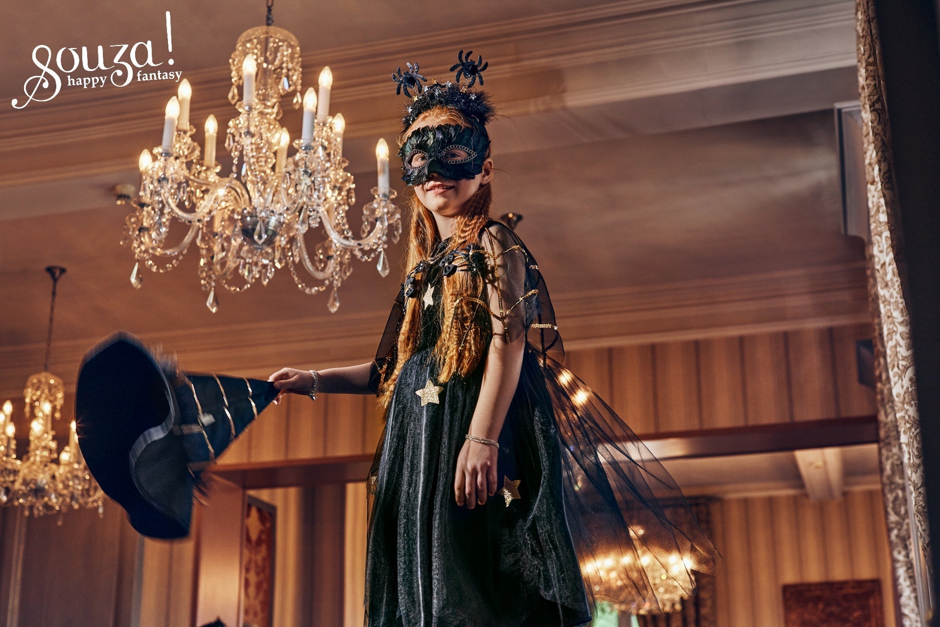 Evilian Halloween Costume Dress For Kids - Carnival & Festive Use (3 Sizes)