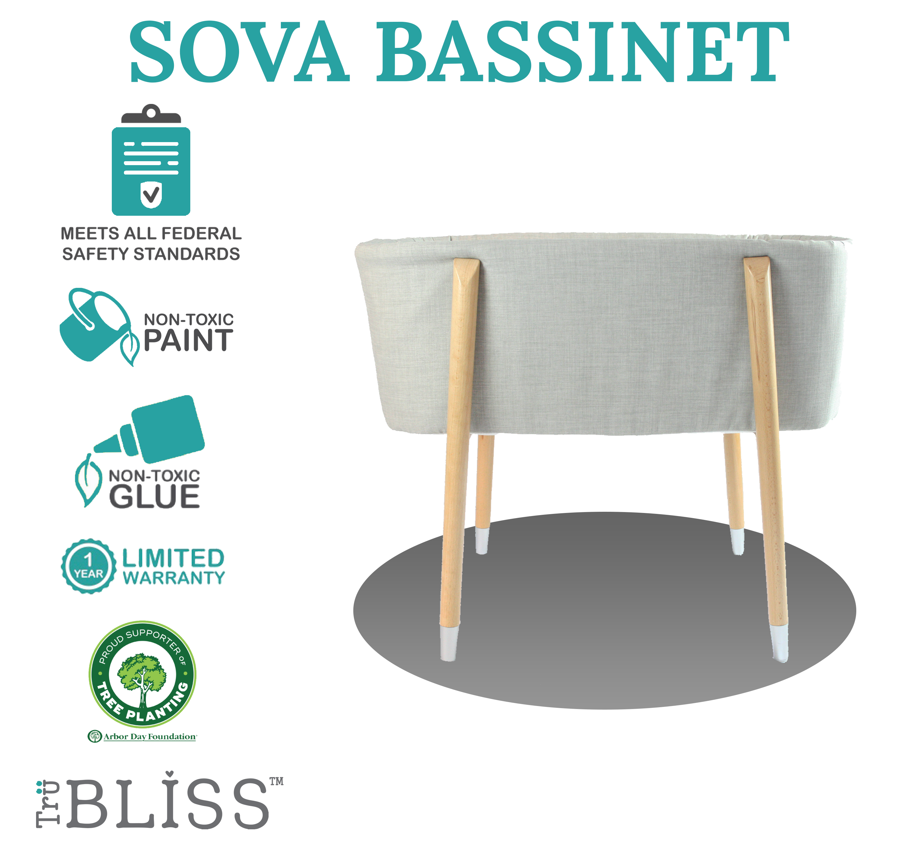 Trubliss Sova Bassinet