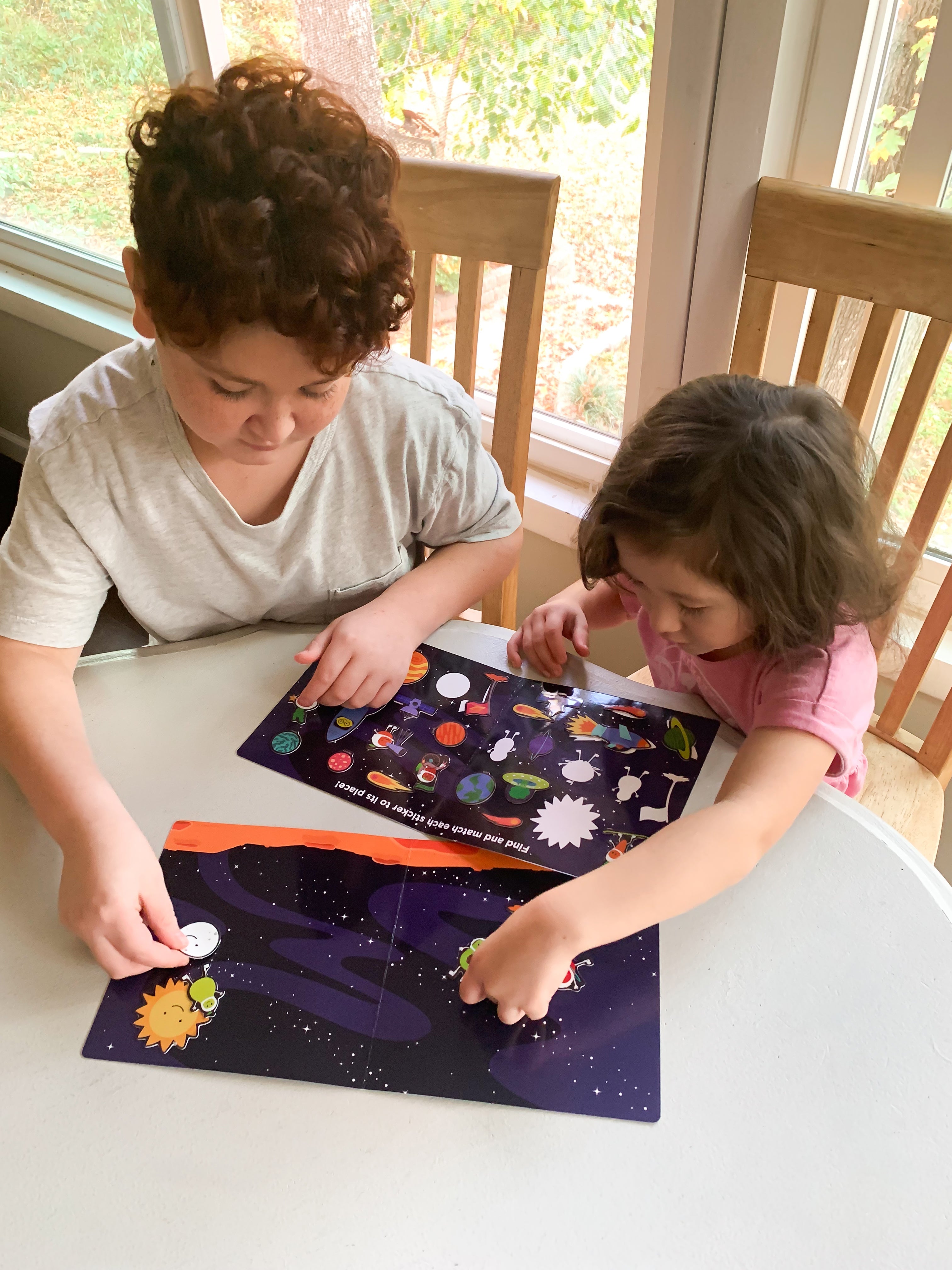 Avi's Adventures Reusable Sticker Book (3 Pack) + Marker Set
