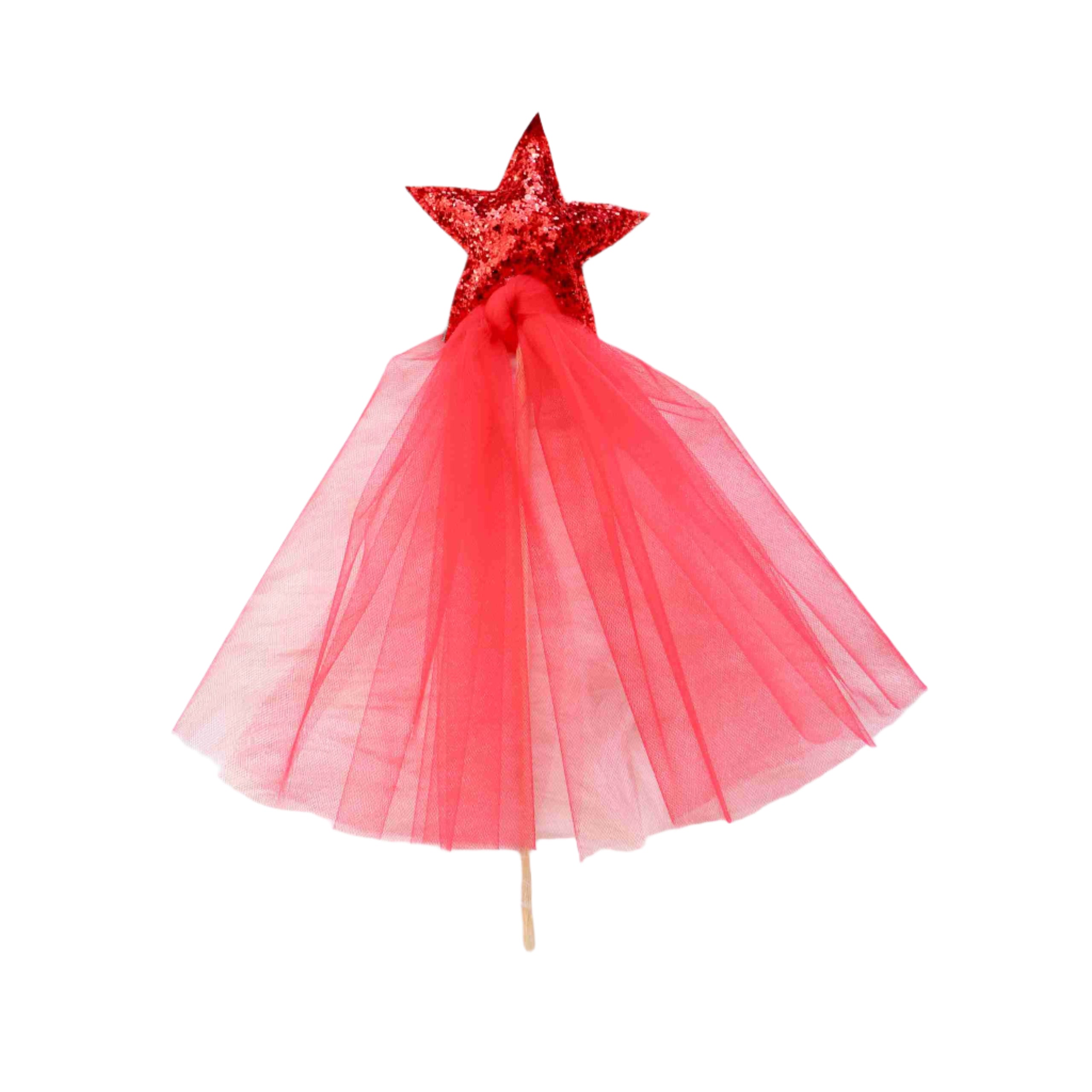 Sparkle Magic Wand - Red/red