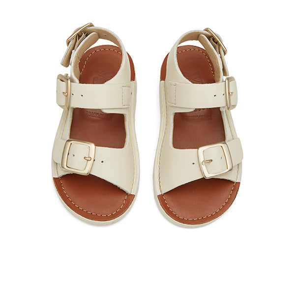 Spike Kids Sandal Vanilla Leather