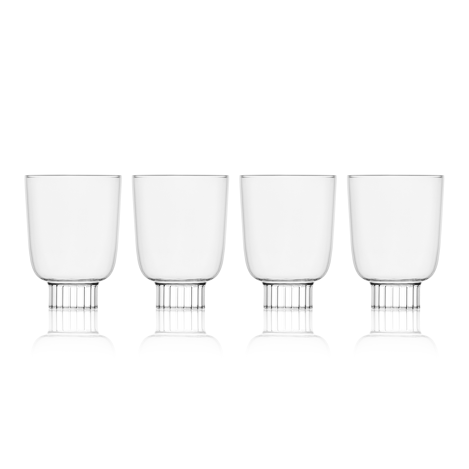 Romantic Stemless Wine Glasses