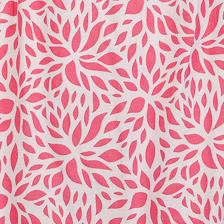 Ruched Tunic Set - Splashes On White