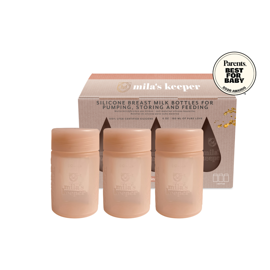 Silicone Breast Milk Storage (set Of 3)