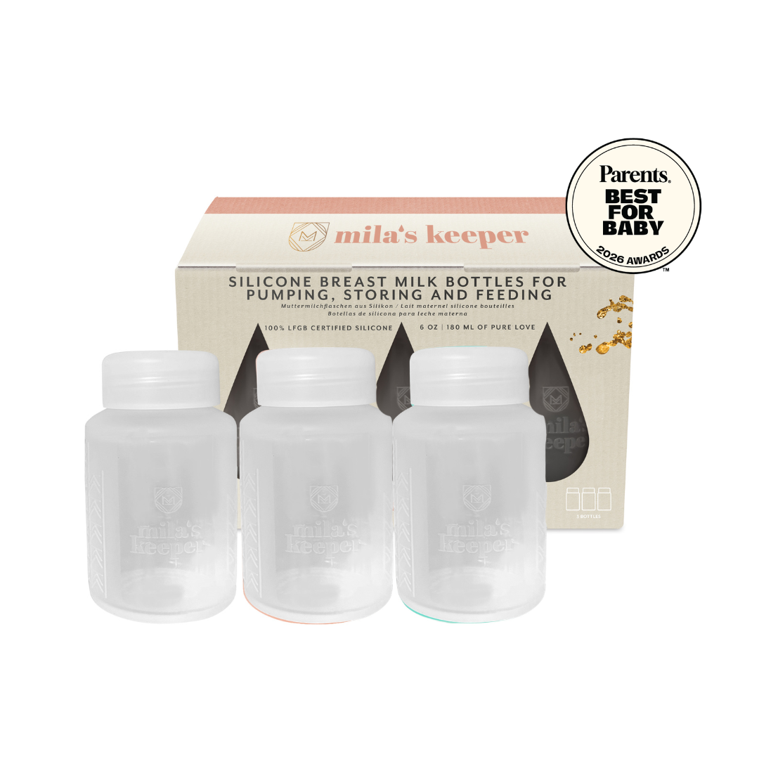 Silicone Breast Milk Storage (set Of 3)