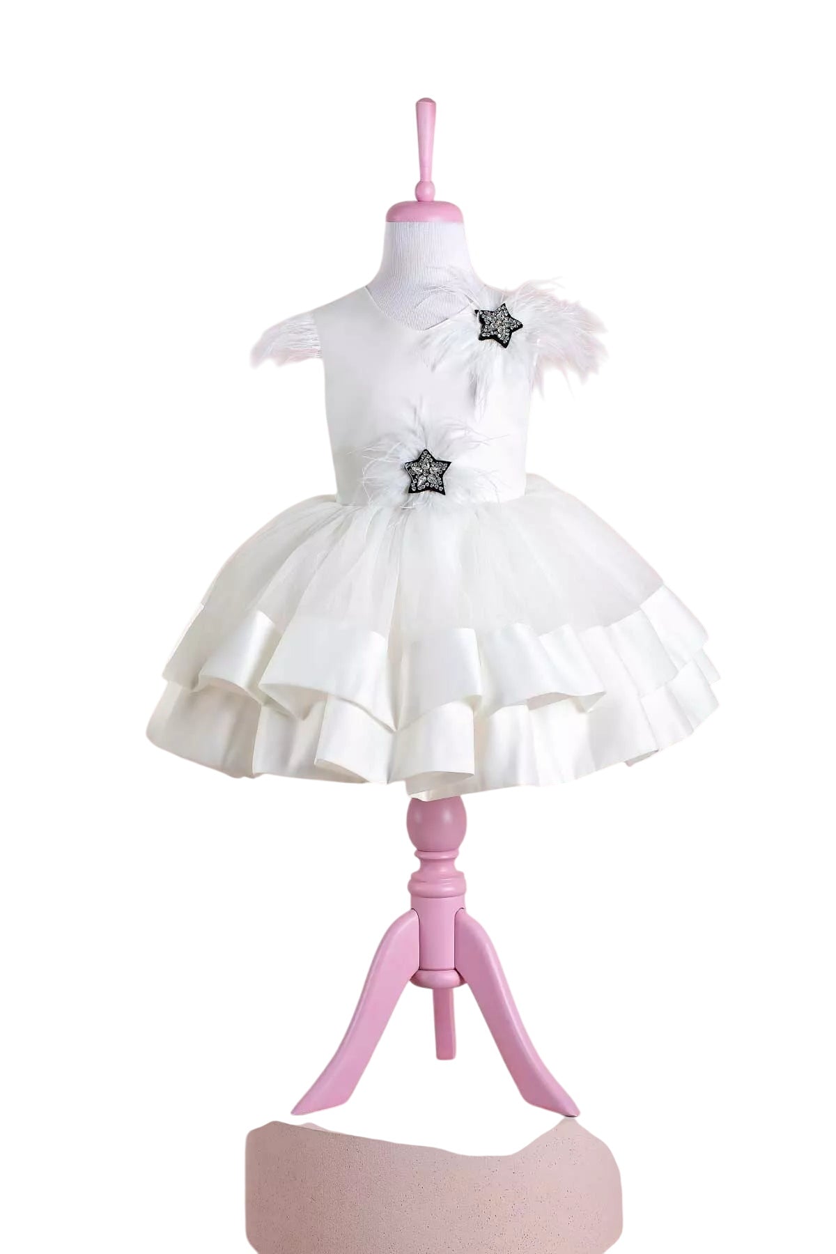 Star White Party Dress
