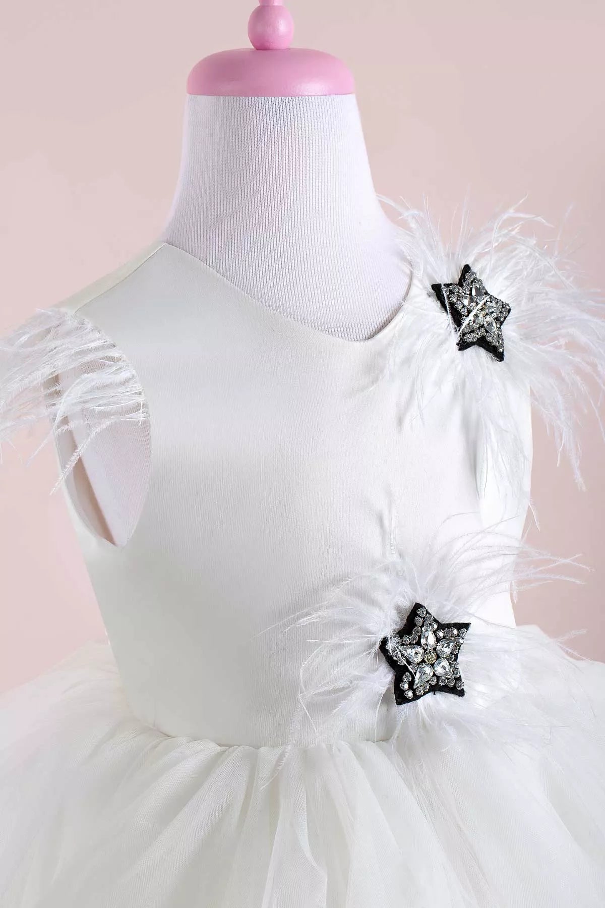 Star White Party Dress