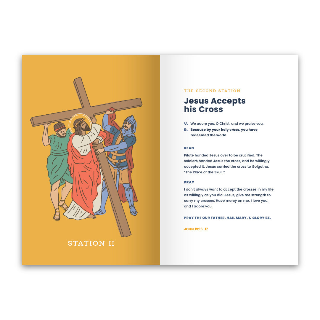 Stations Of The Cross Book